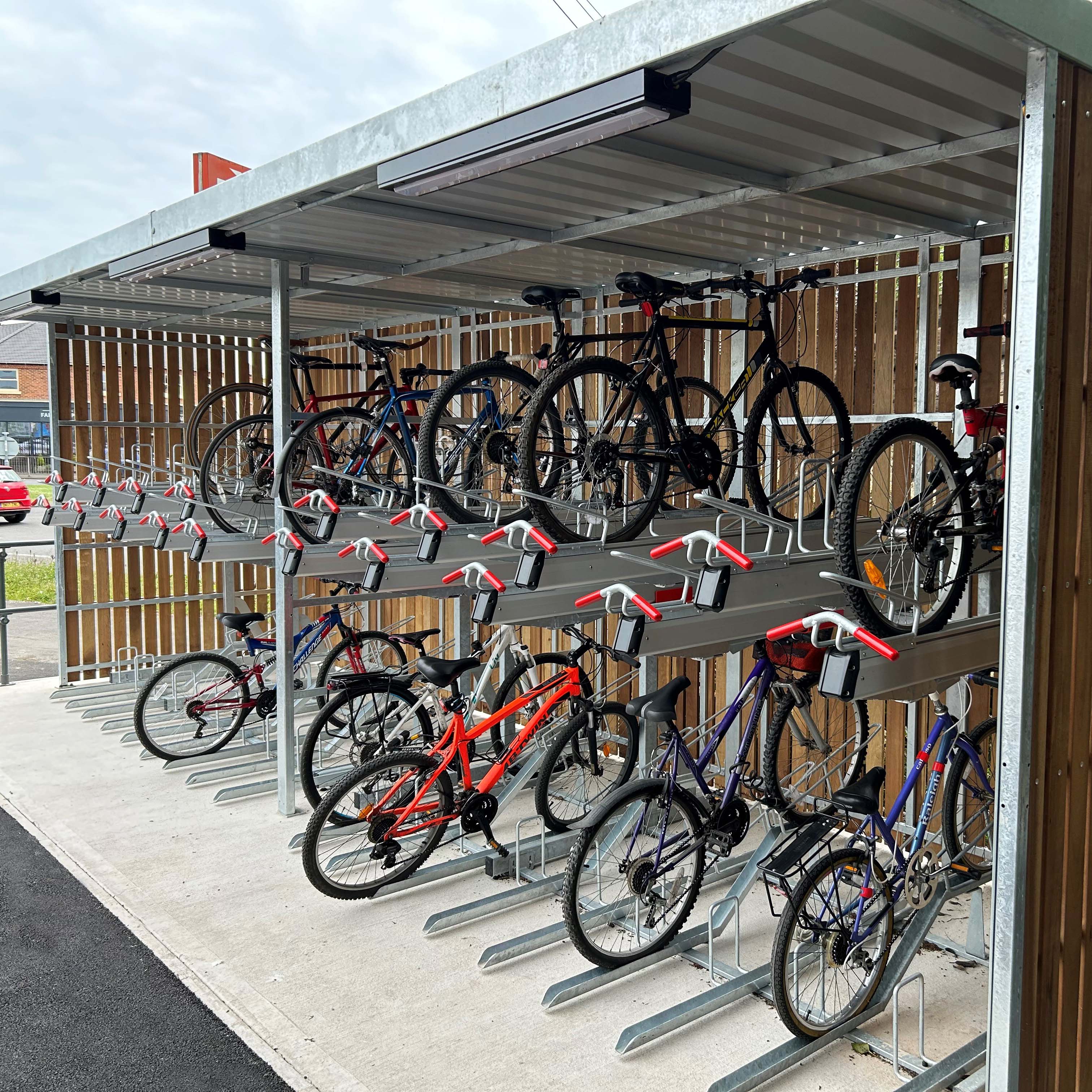 Long Eaton Station Cycle Parking